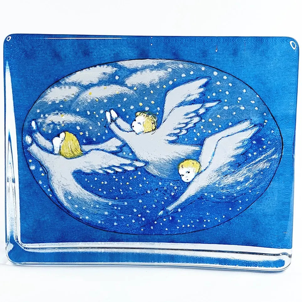 Iittala lasikortti Sinessä taivaan keinuen