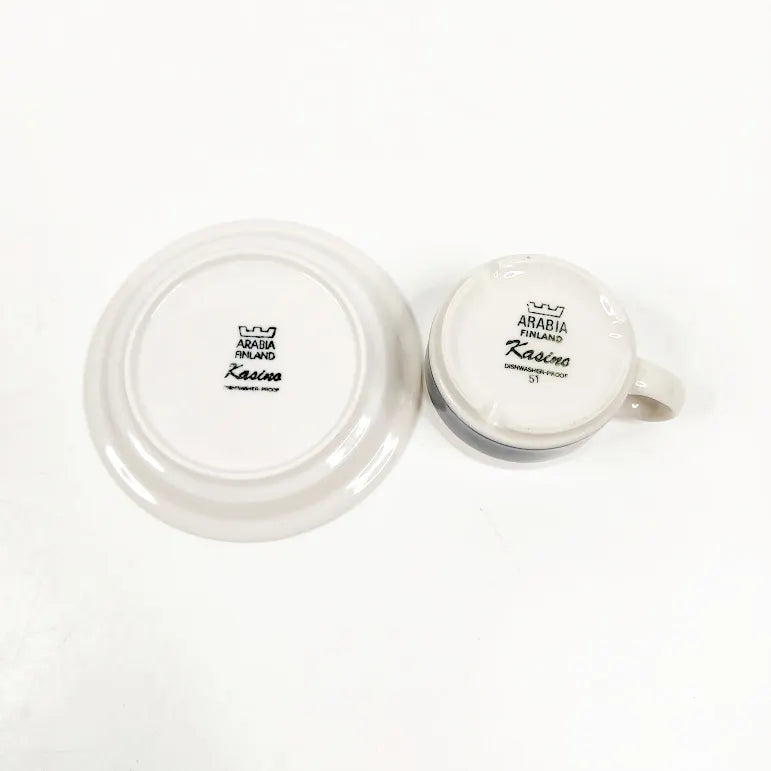 Arabia Kasino kahvikuppisetti 4 osaa