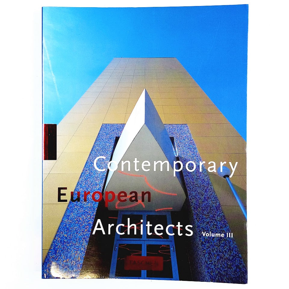 Contemporary European Architects Vol. 3