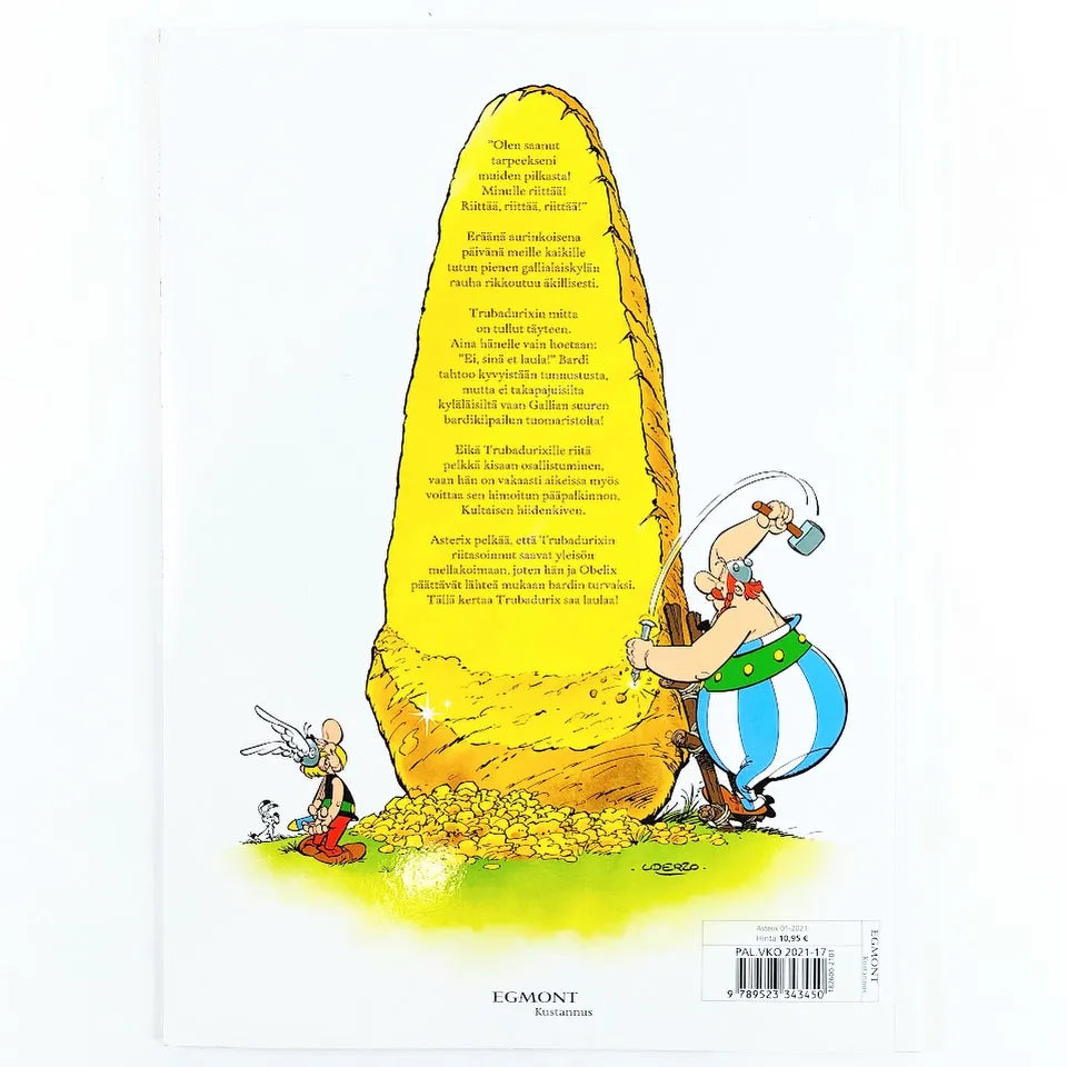 René Goscinny Asterix Kultainen Hiidenkivi