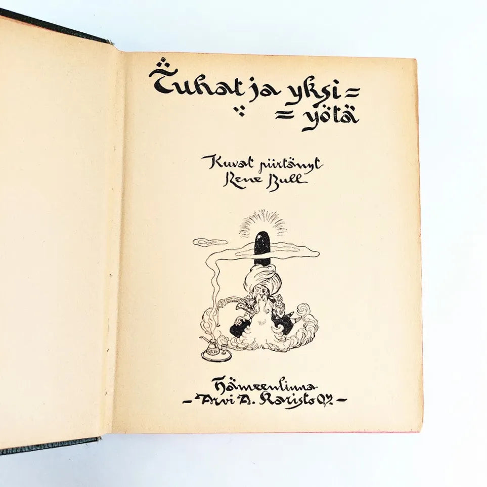 Valfrid Hedman Tuhat ja yksi yötä 1922
