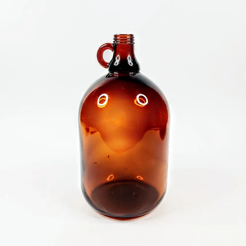 Karhulan Lasi ruskea lasipullo 31,5 cm