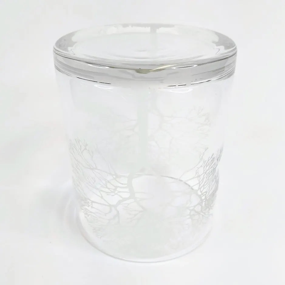 kynttilälyhty puukuviolla 15cm