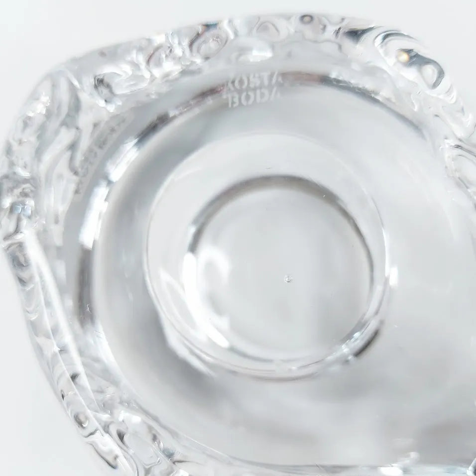 Kosta Boda Sweden Make Up Ring tuikkulyhty