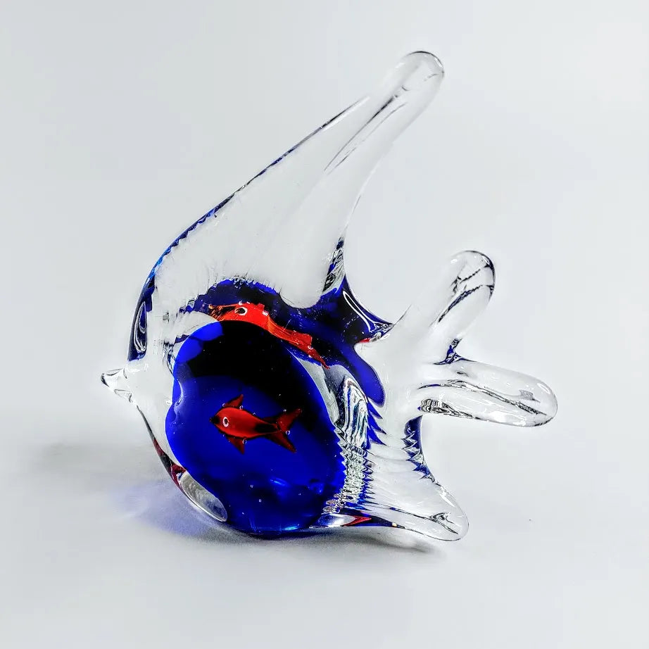 Lasinen kalafiguuri 12 cm