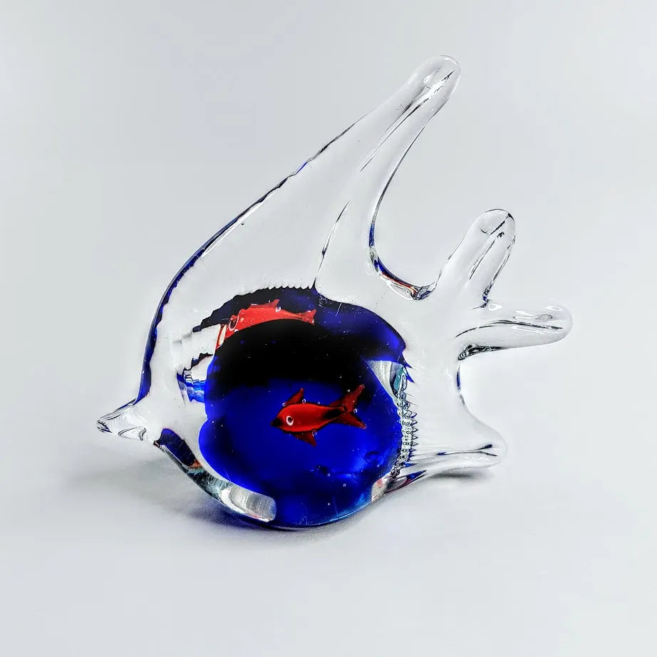 Lasinen kalafiguuri 12 cm