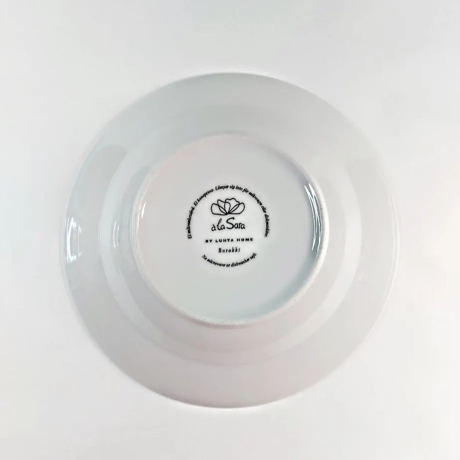 Luhta Barokki ala Sara syvä lautanen 2 kpl