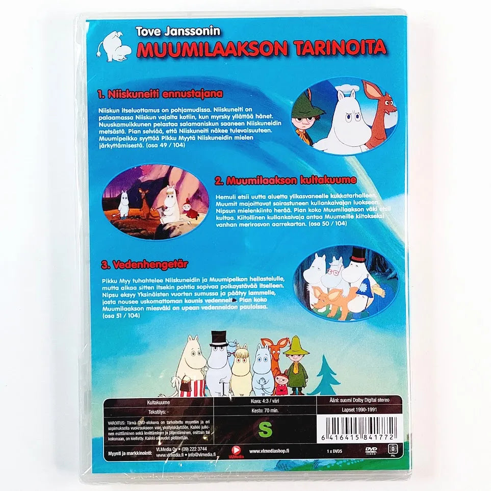 Muumi 17 Kultakuume DVD