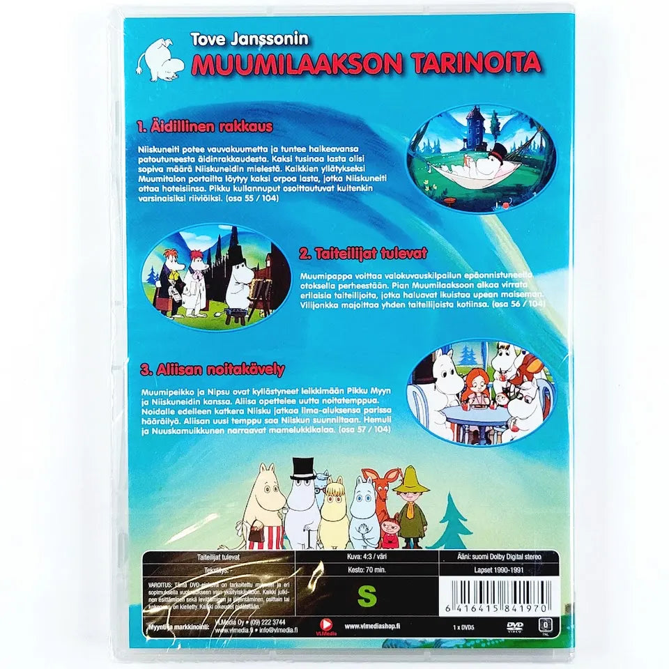 Muumi 19 Taiteilijat tulevat DVD