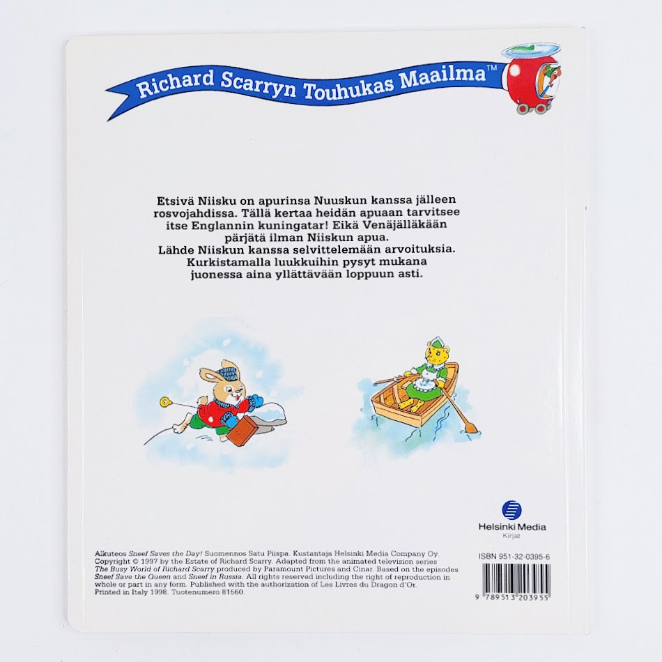 Richard Scarryn Touhukas Maailma: Etsivä Niisku Rosvojahdissa