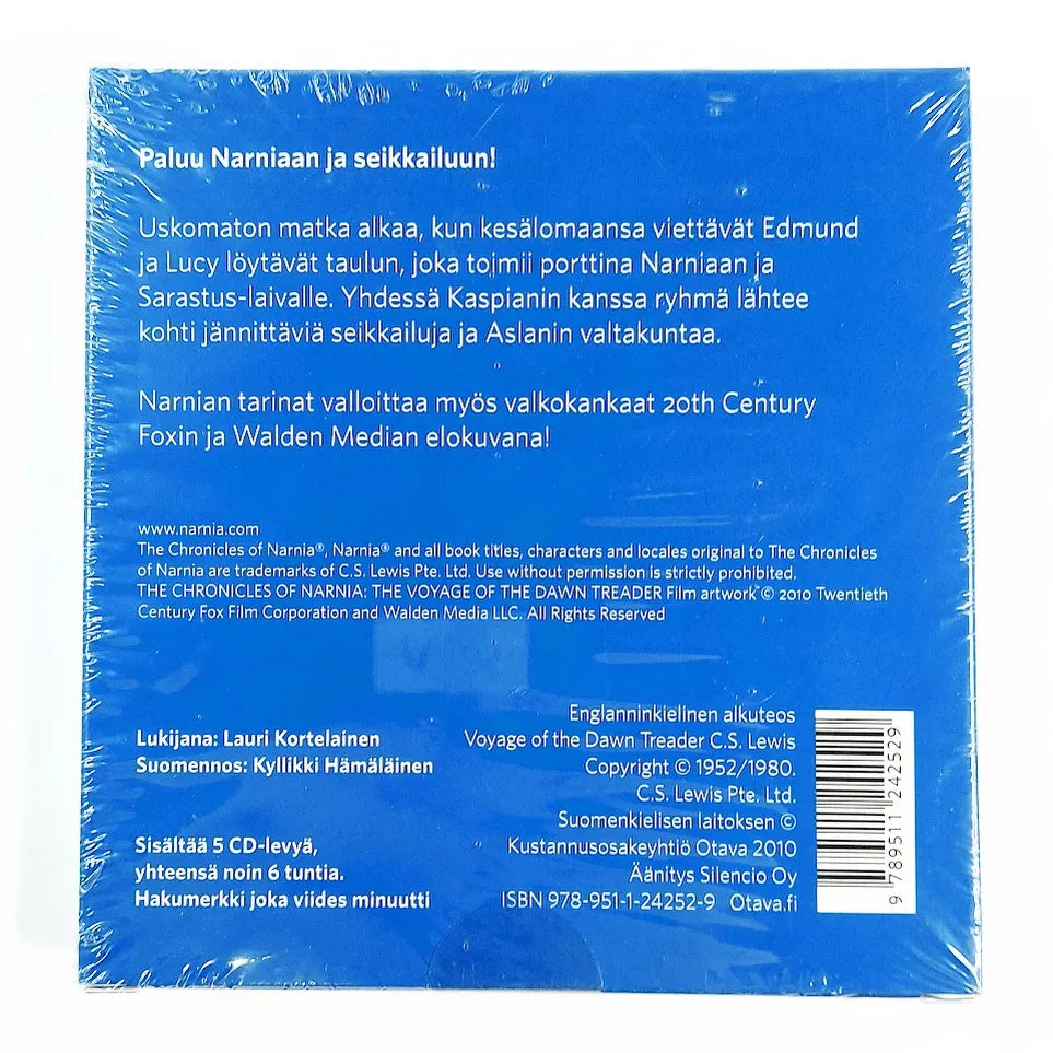 Äänikirja C. S. Lewis Kaspianin matka maailman ääriin