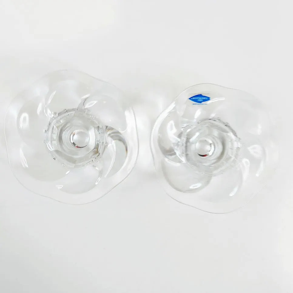 Nuutajärvi Lumme kynttilänjalat 9,5 cm 2 kpl
