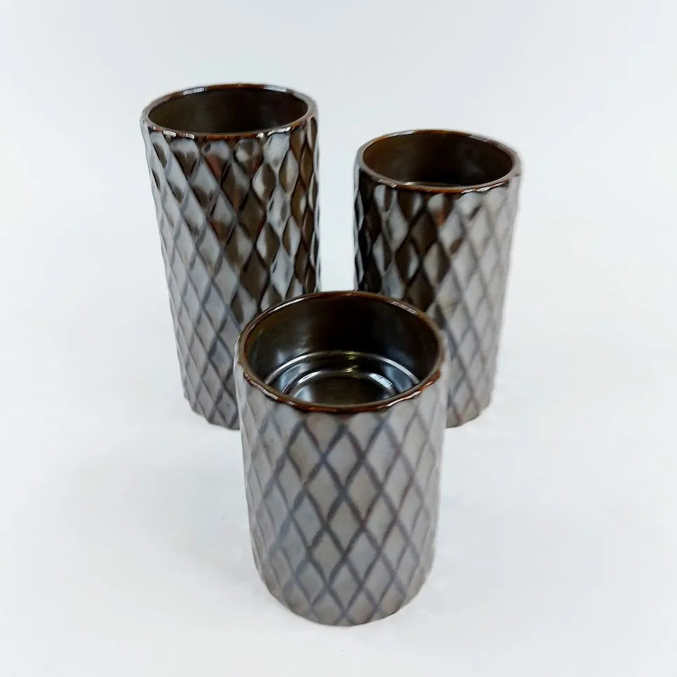 Partylite kynttilänjalat 10 cm, 12,5 cm ja 14,5 cm 3 kpl