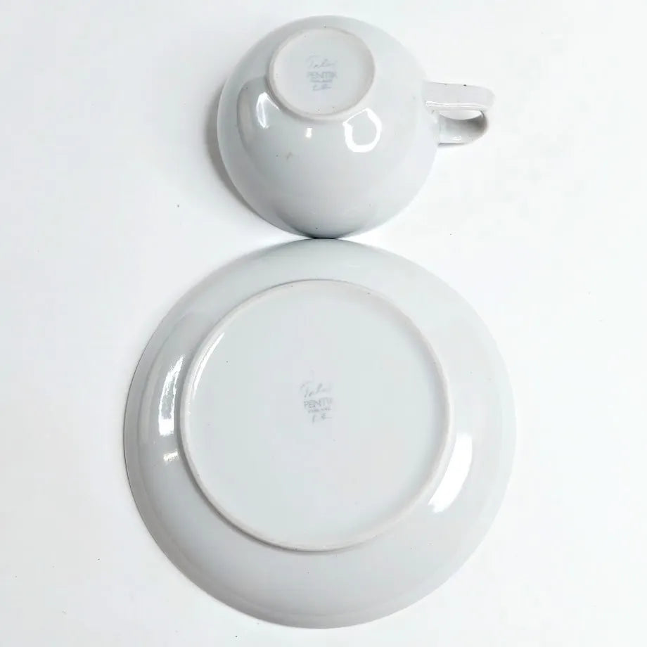 Pentik Talvi teekuppi ja aluslautanen