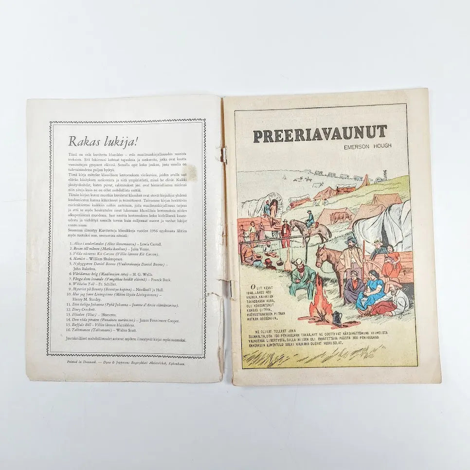 Kuvitettuja klassikkoja - Preeriavaunut