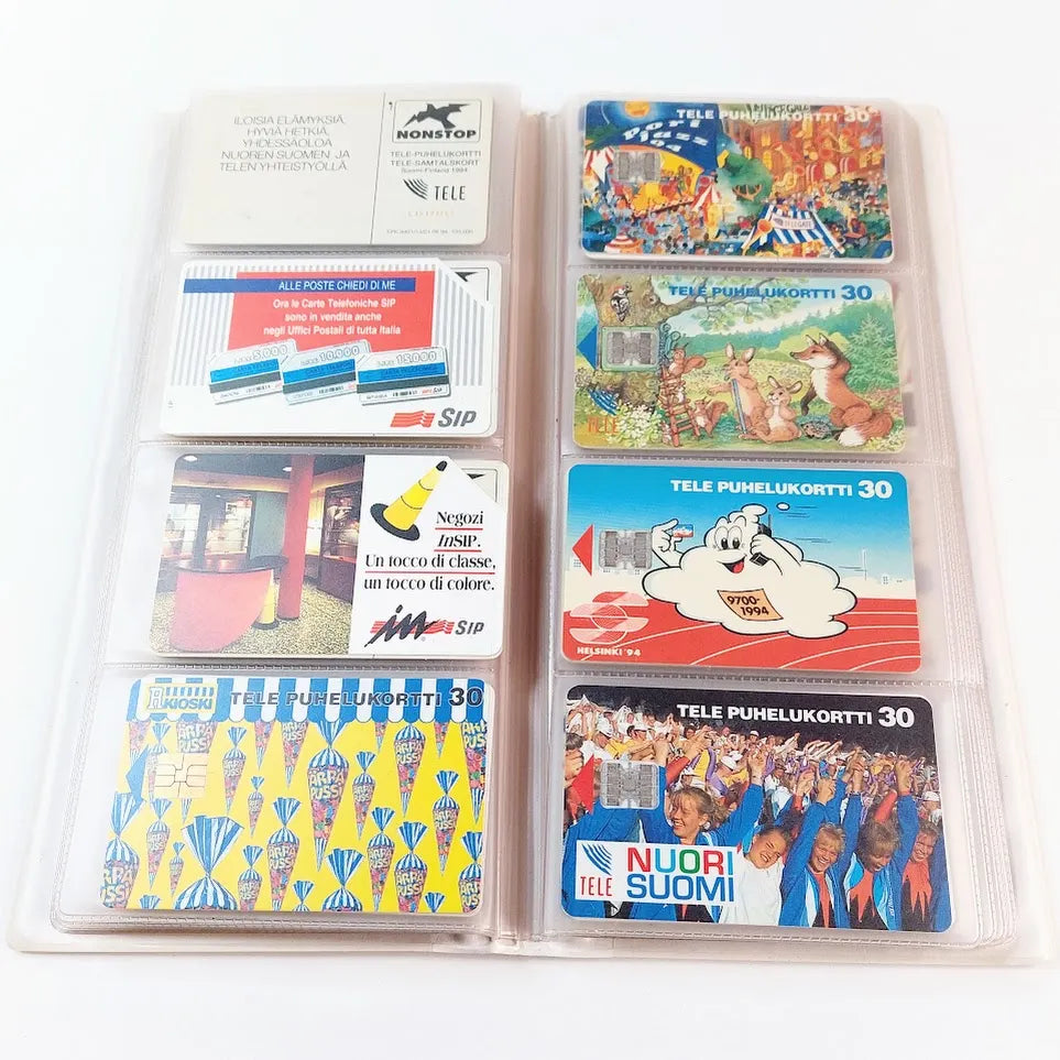 Puhelukortteja 48 kpl