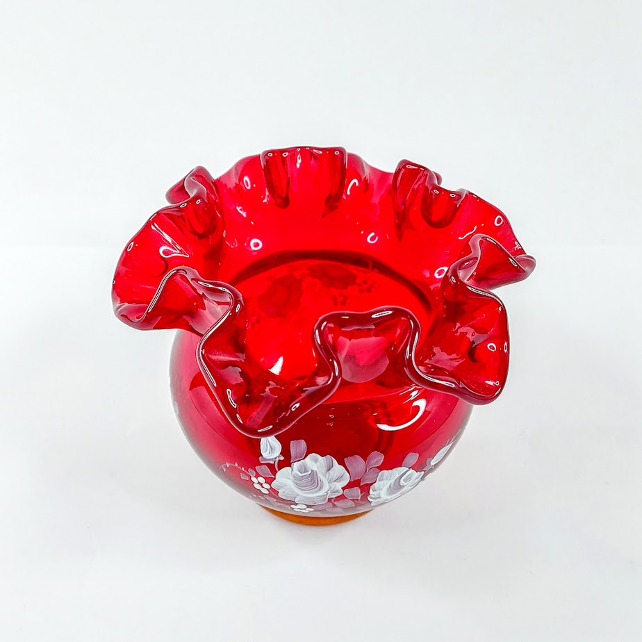 Fenton Ruby Red maljakko