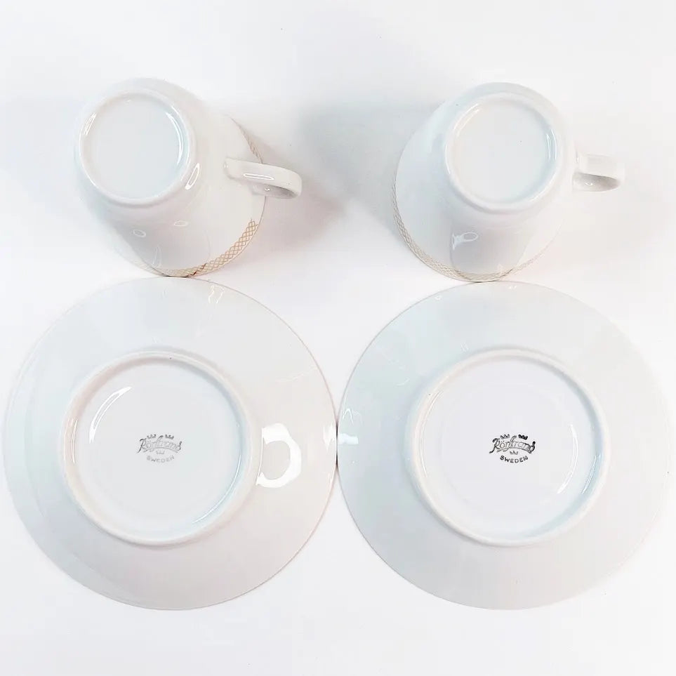 Rörstrand kahvikuppisetti 4 osaa