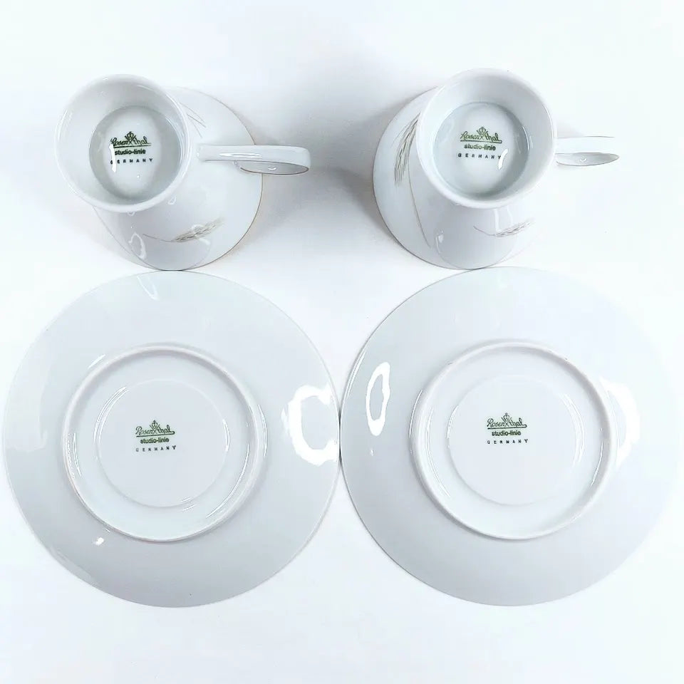 Rosenthal kahvikuppisetti 4 osaa