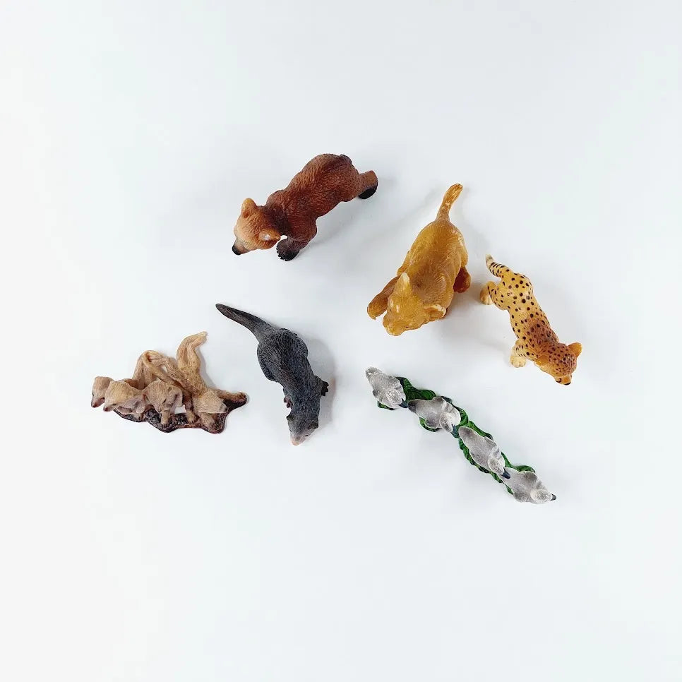 Schleich villieläimet 6 osaa