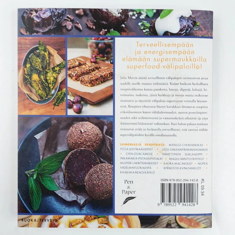 Julie Morris: Superfood välipalat