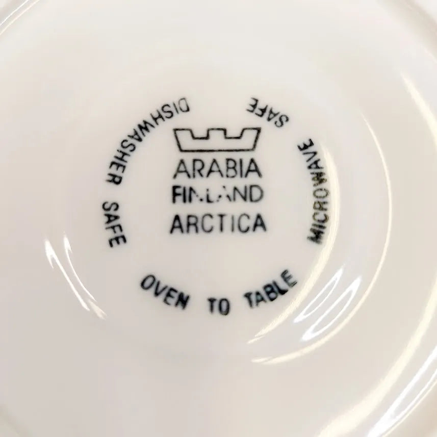 Arabia Arctica Tiara kahvikuppisetti 4 osaa