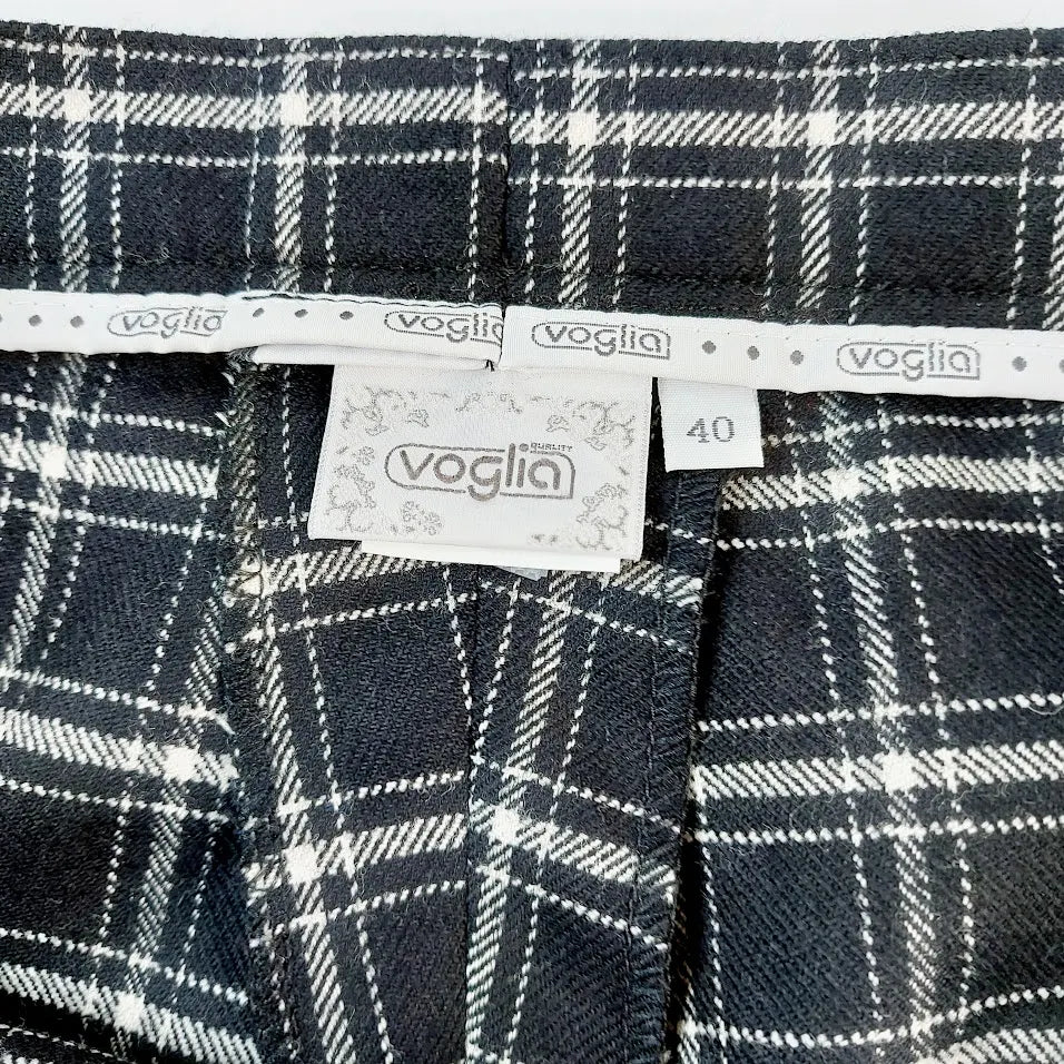 Voglia ruudulliset housut koko 40