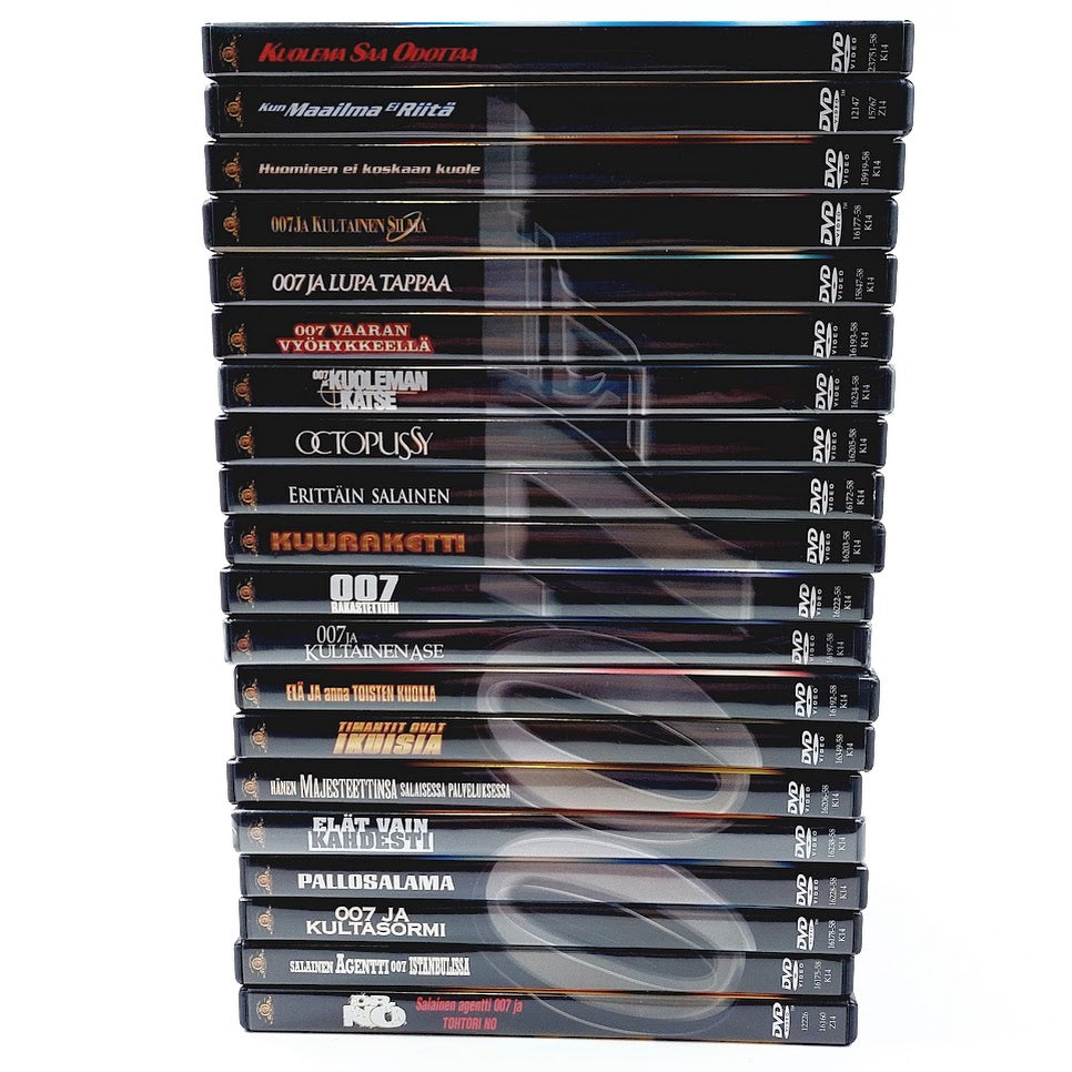 007 James Bond 20DVD kokoelma