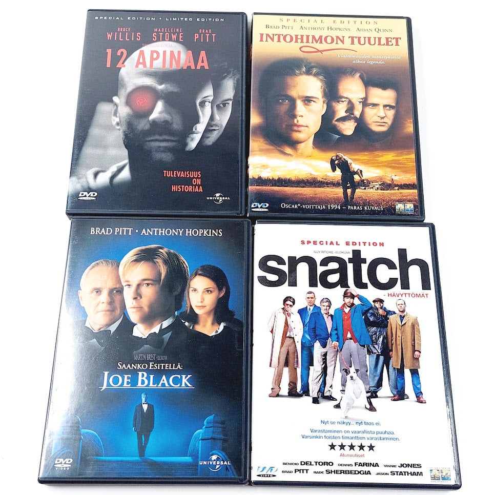 12 Apinaa - Intohimon Tuulet - Saanko esitellä: Joe Black - Snatch 4DVD Collection