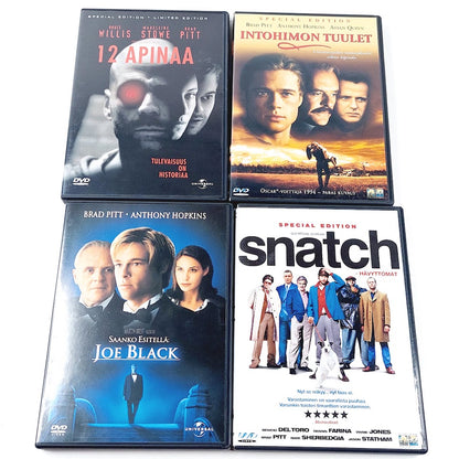 12 Apinaa - Intohimon Tuulet - Saanko esitellä: Joe Black - Snatch 4DVD Collection