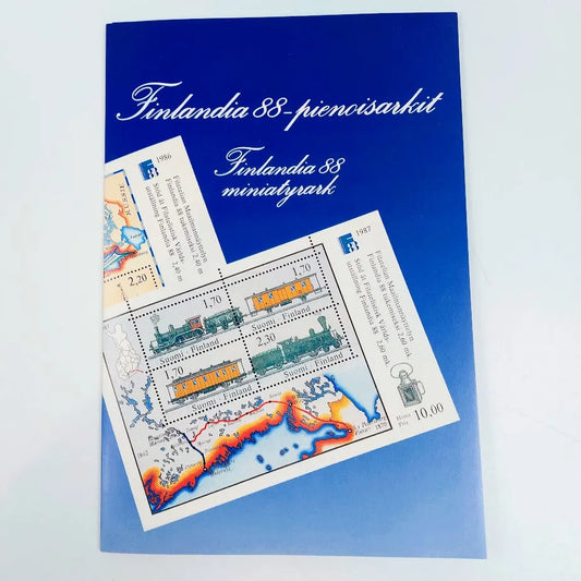 Finlandia 88-pienoisarkit, postimerkkejä 3 arkkia