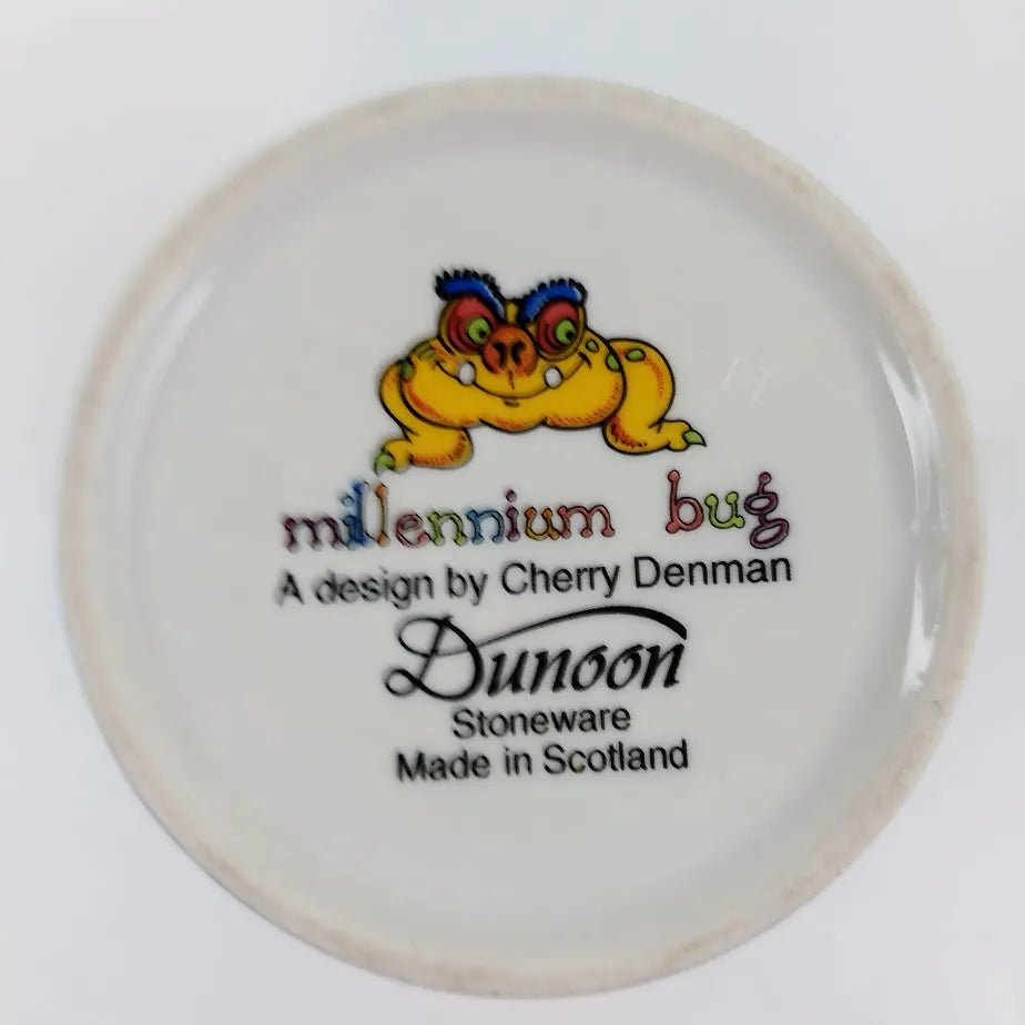 Dunoon Stoneware Millennium bug muki 10,5 cm