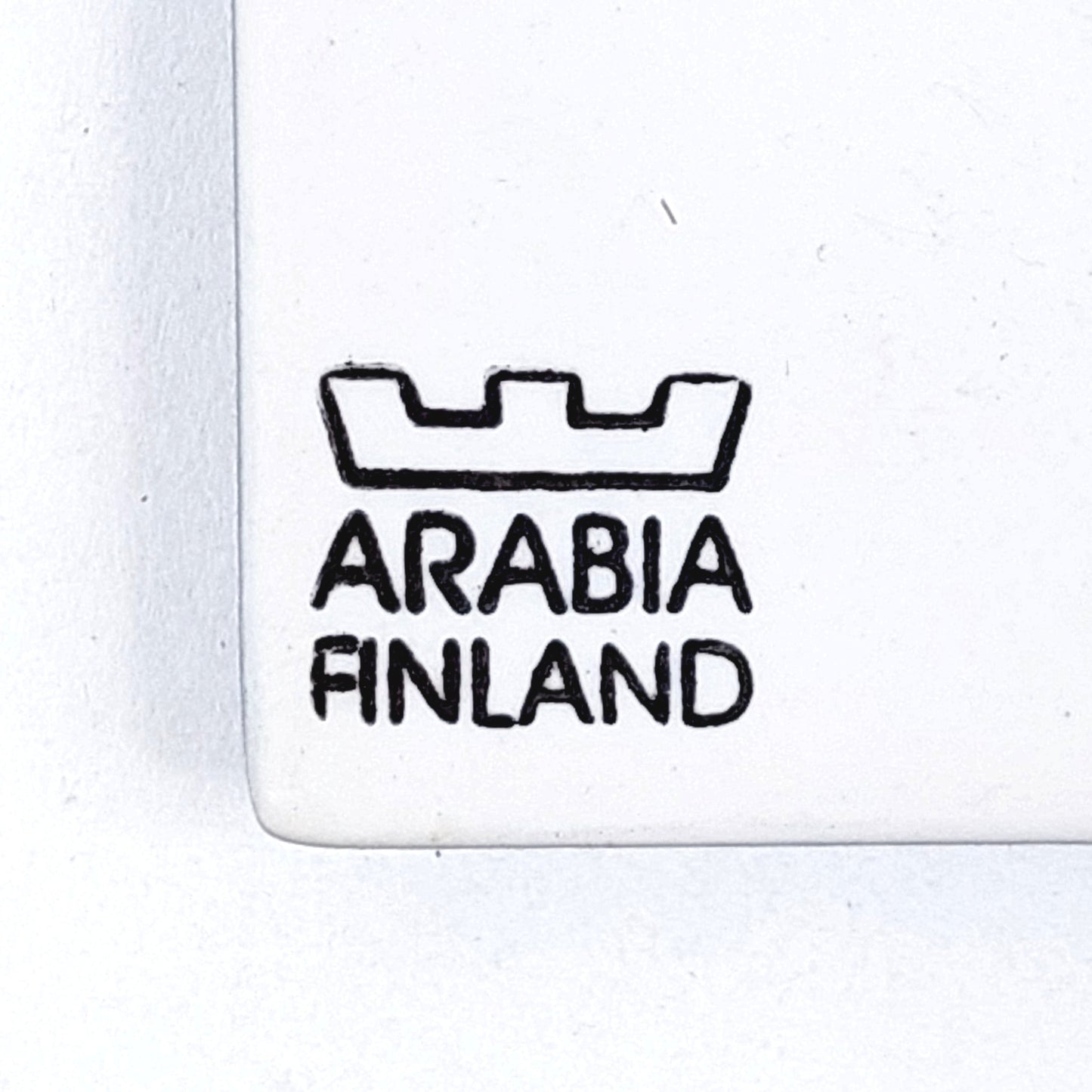 Arabia seinälaatta Oma enkelini