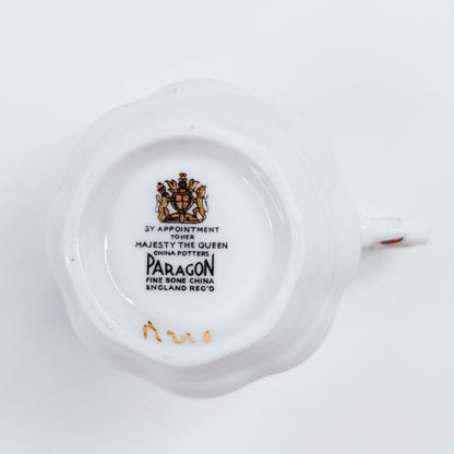 Majesty The Queen Paragon kahvikuppisetti 9 osaa