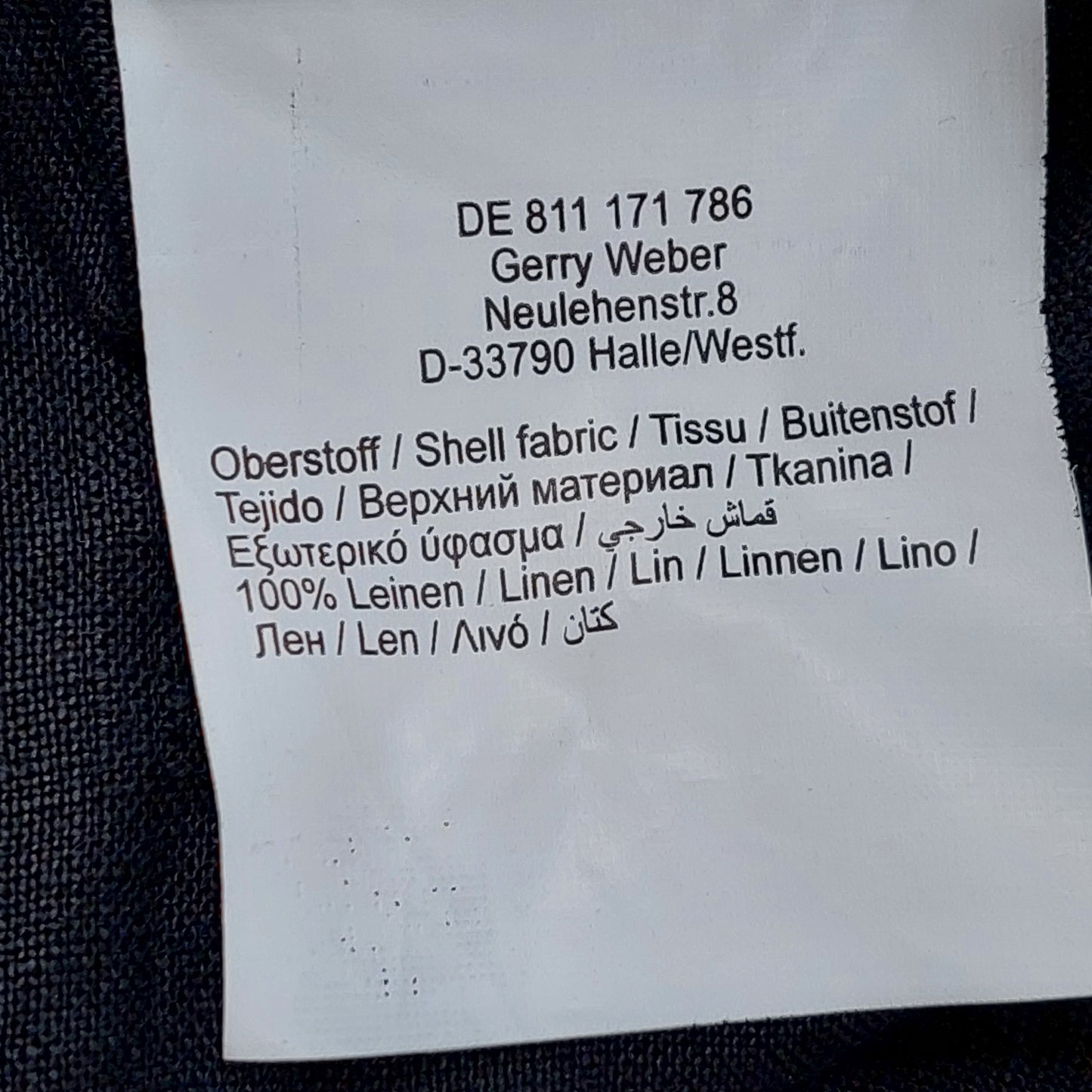 Gerry Weber pellavapaitajakku koko 44