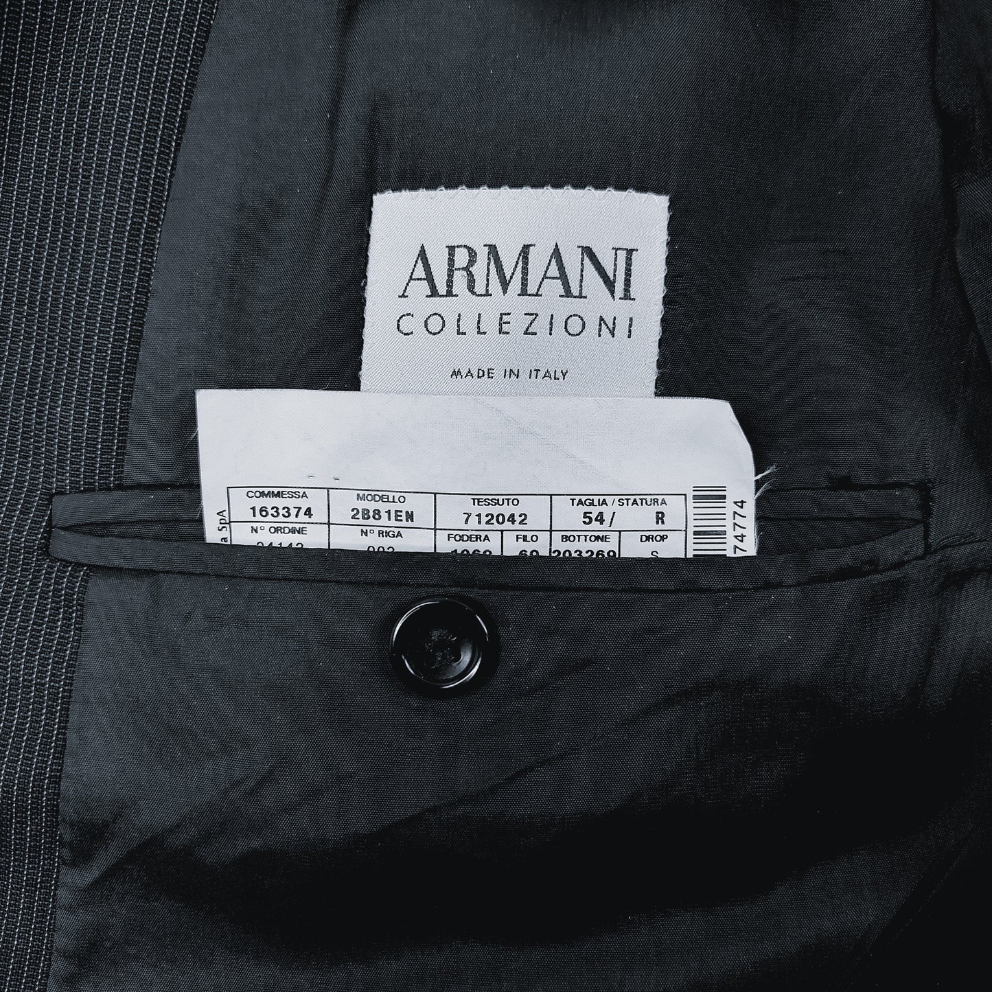 Armani Collezioni villakangasbleiseri koko 54