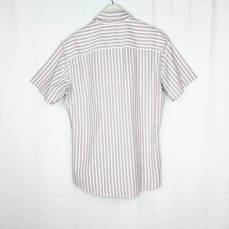 Jack & Jones Jcomarina stripe shirt kaulus t-paita koko L