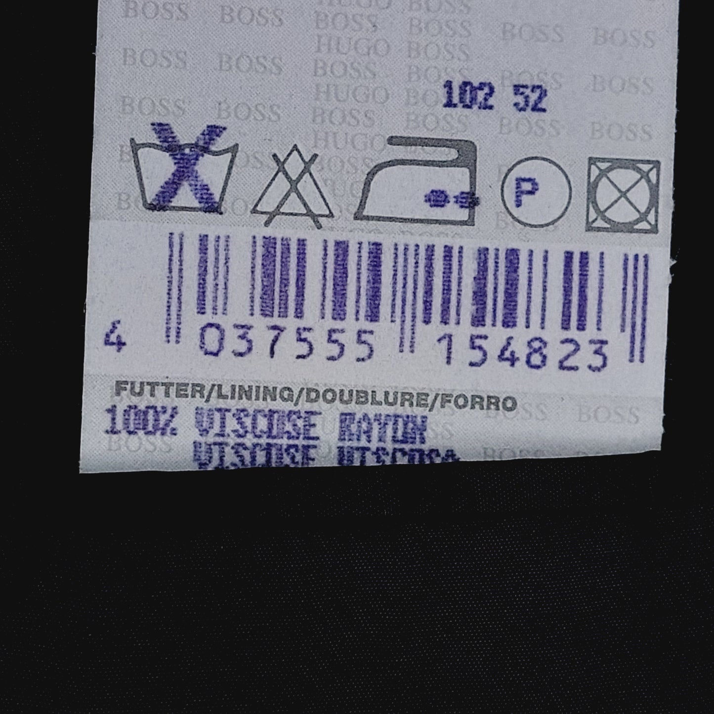 Hugo Boss Sokrates / Sigma bleiseri koko 60