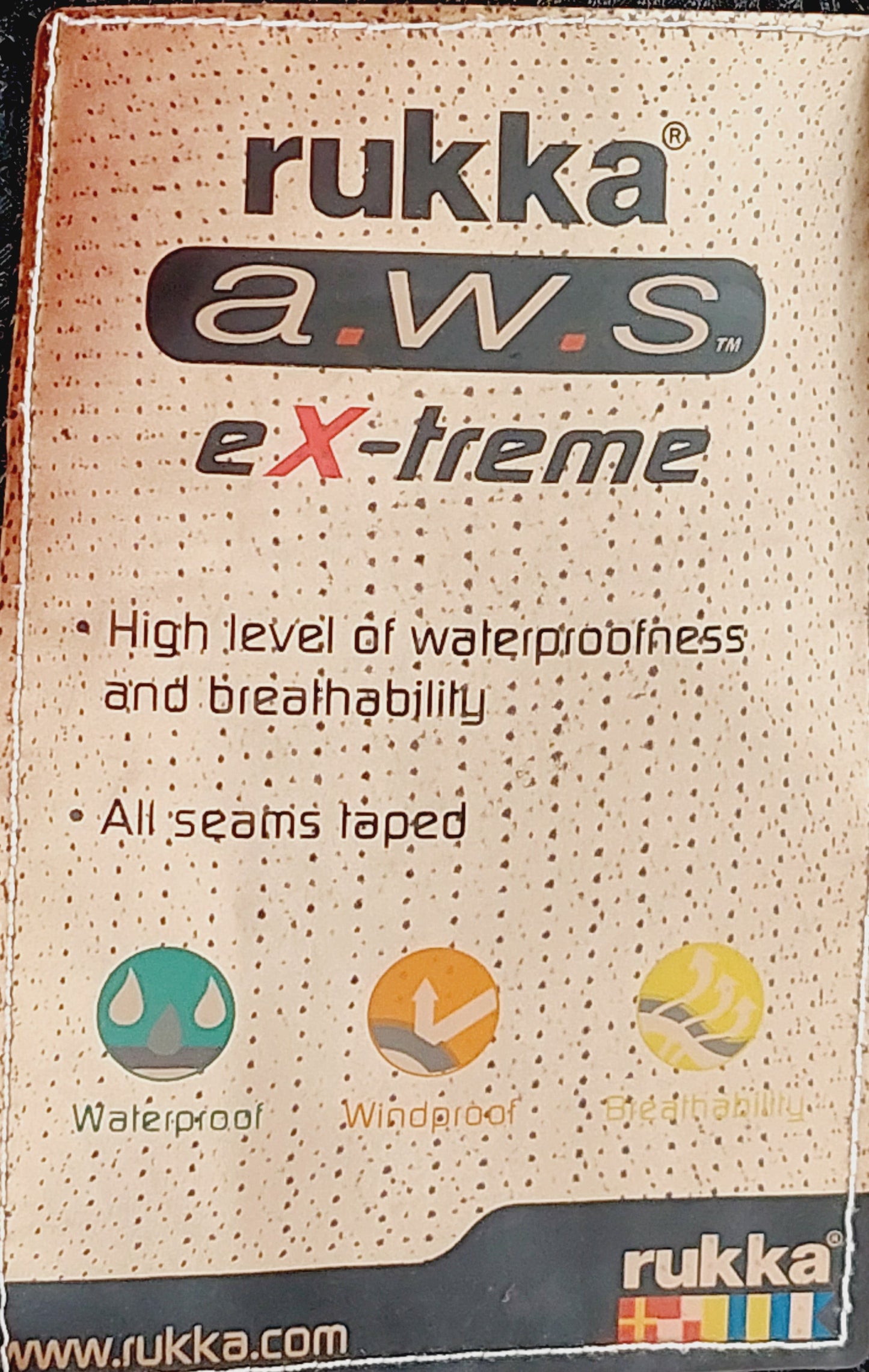 Rukka A.W.S. EXTREME ulkoilutakki koko XXXL