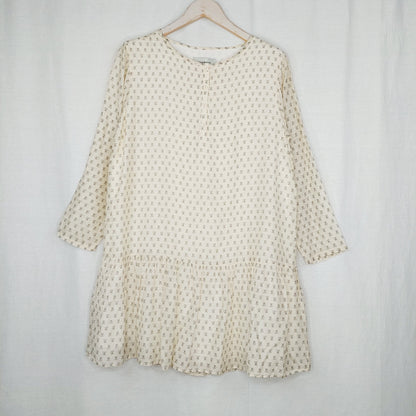 Ivana Helsinki Kissa ja Kello puuvilla-silkkimekko koko 38