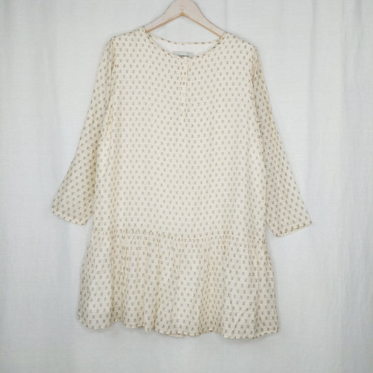Ivana Helsinki Kissa ja Kello puuvilla-silkkimekko koko 38