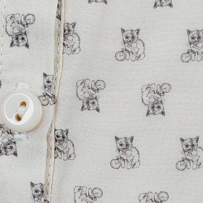 Ivana Helsinki Kissa ja Kello puuvilla-silkkimekko koko 38
