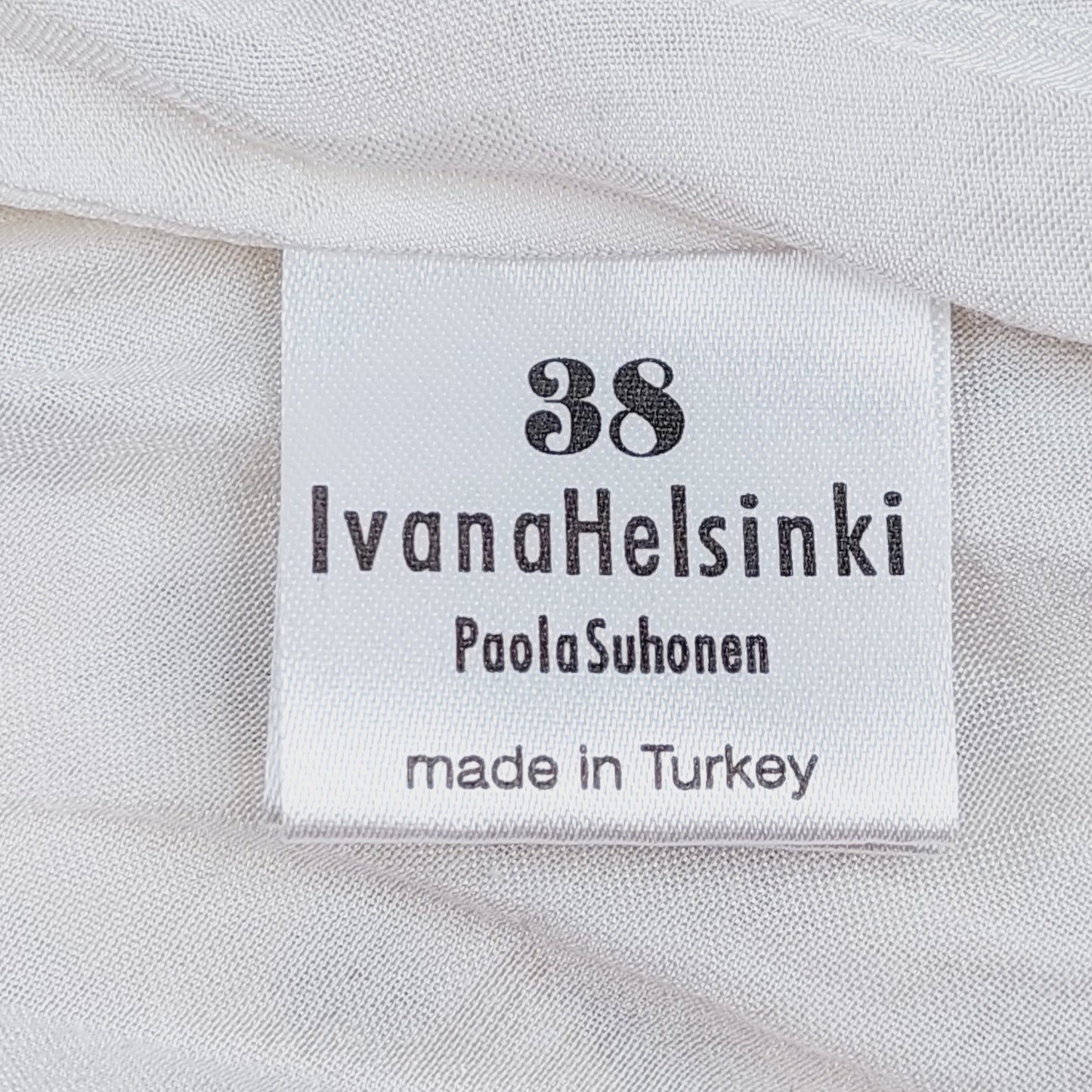 Ivana Helsinki Kissa ja Kello puuvilla-silkkimekko koko 38