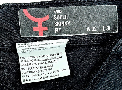 Sisley Super Skinny Fit stretchfarkut koko 32/31"