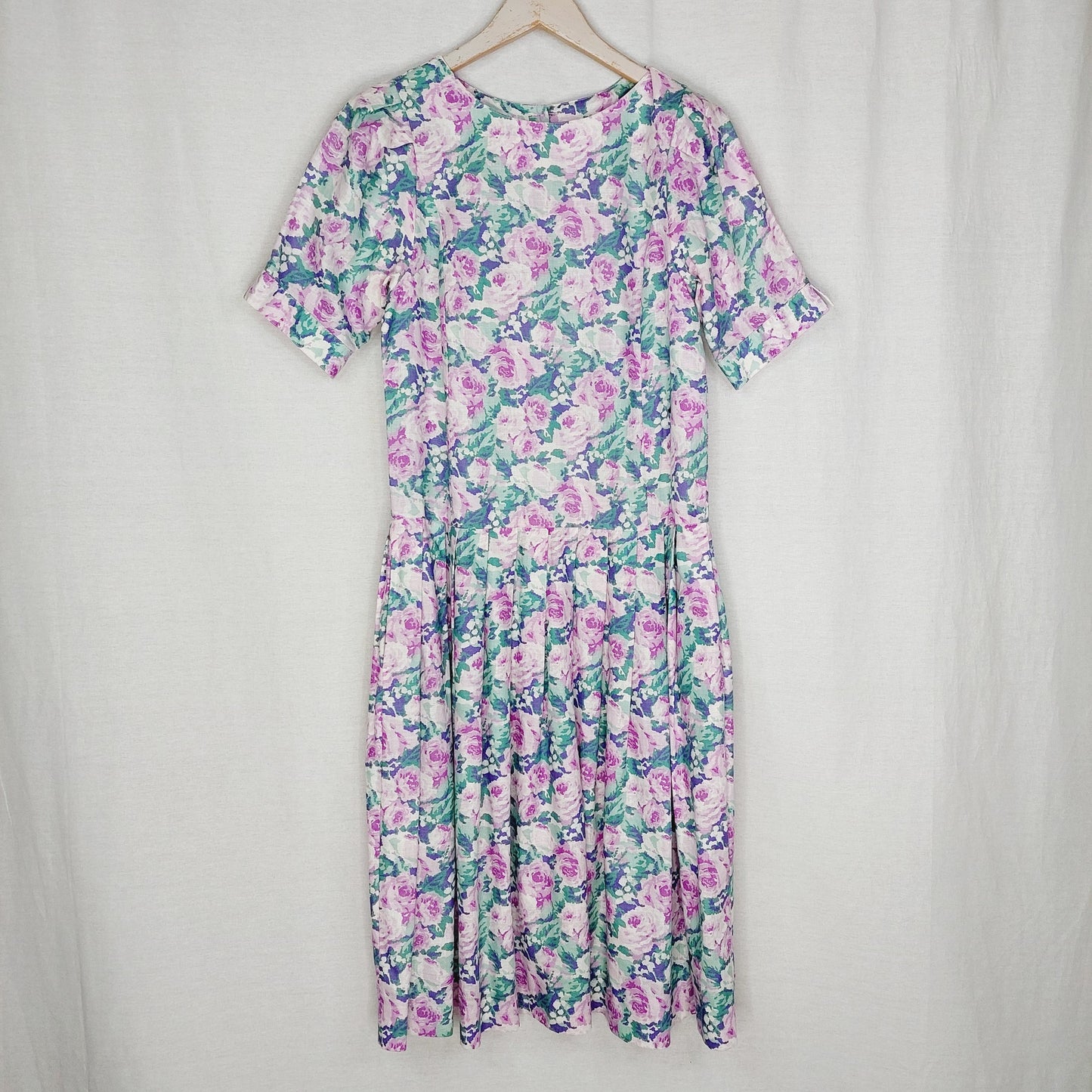 Laura Ashley pellavasekoitemekko koko 36