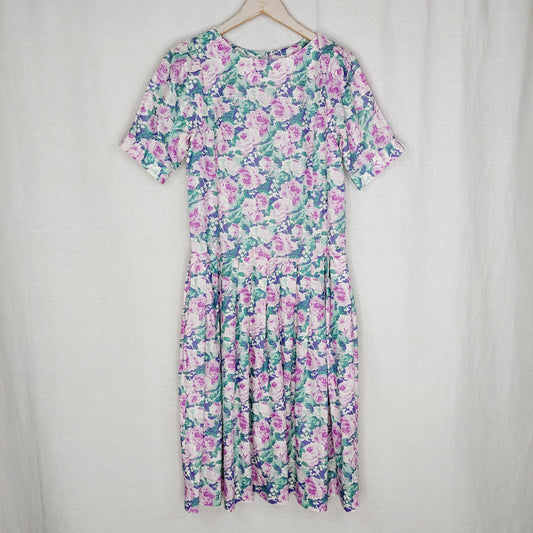 Laura Ashley pellavasekoitemekko koko 36