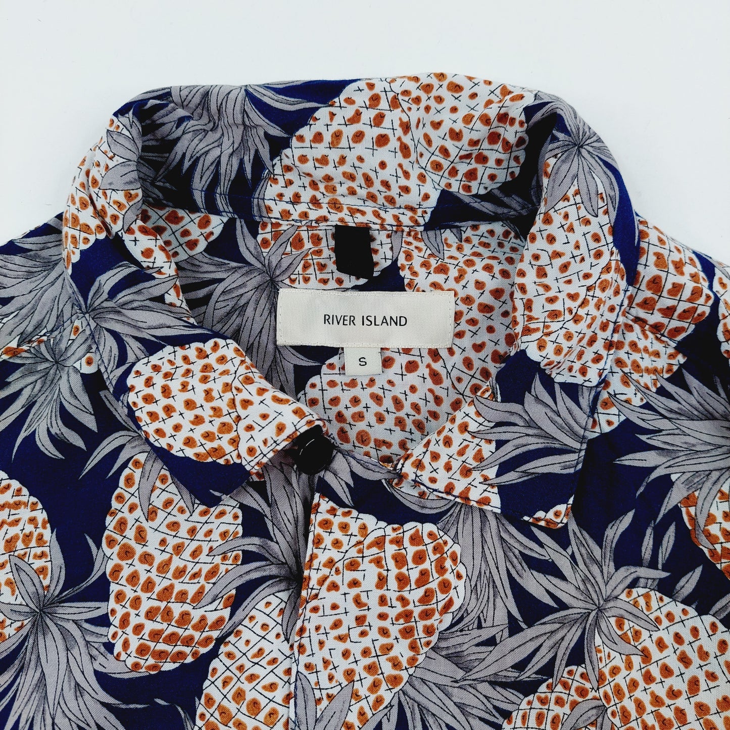 River Island lyhythihainen kauluspaita koko S