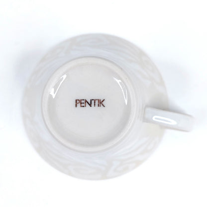 Pentik Vanilja teekuppisetti 4 osaa