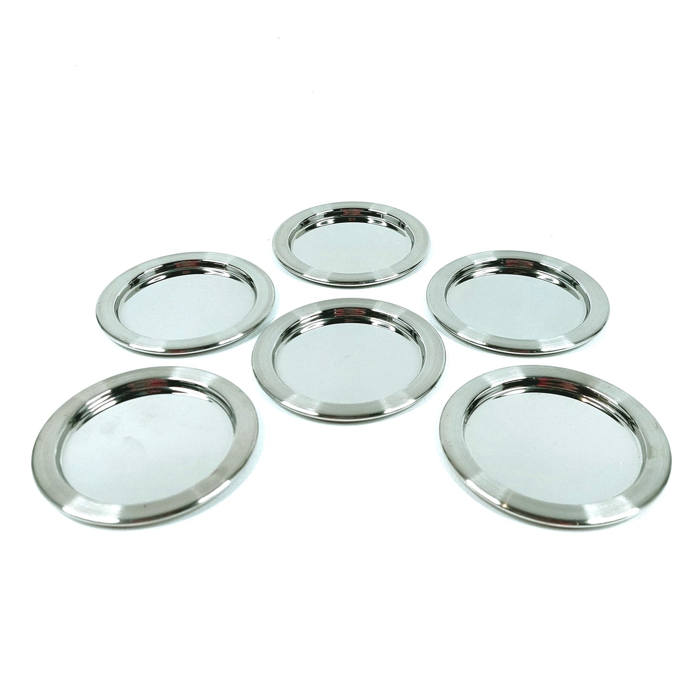 Iittala Sarpaneva Steel lasinaluset 6 kpl