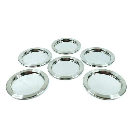 Iittala Sarpaneva Steel lasinaluset 6 kpl